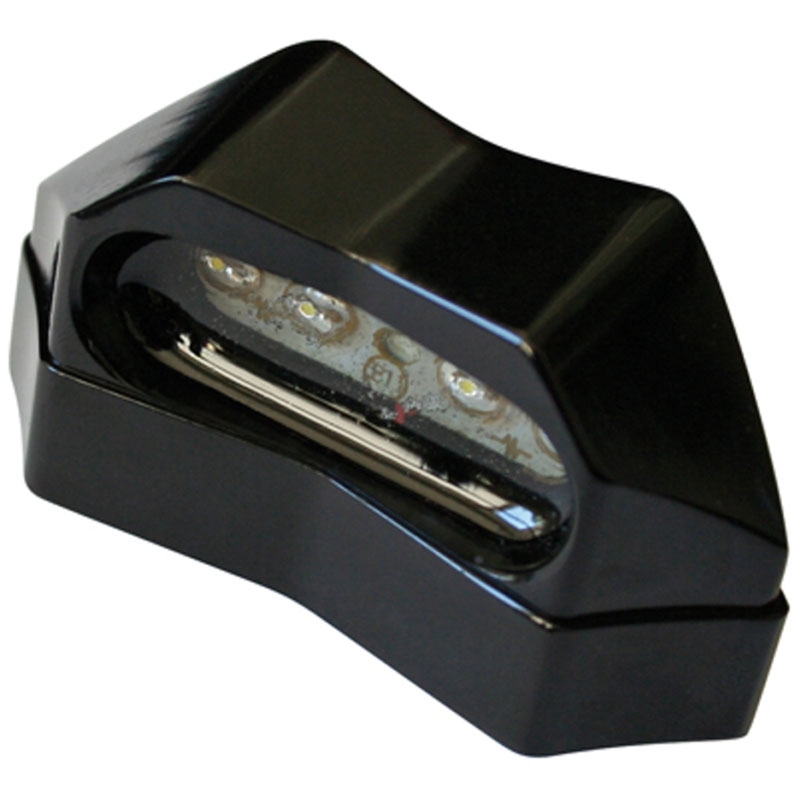 Lampă de înmatriculare Highsider Smart cu 4 LED-uri, neagră