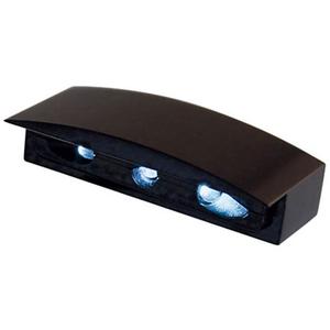 Lampă de înmatriculare Highsider Smart Micro LED Alu neagră
