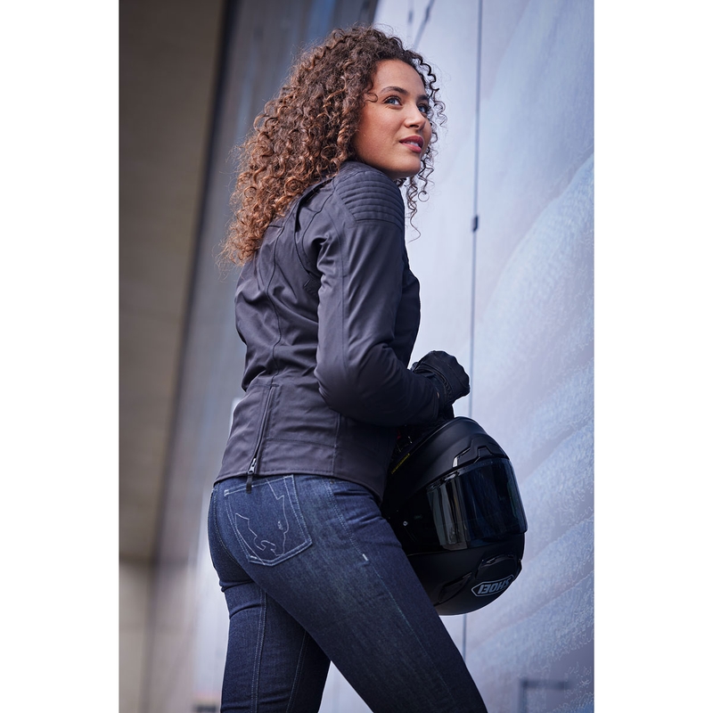 Geaca moto dama Furygan Jody neagra