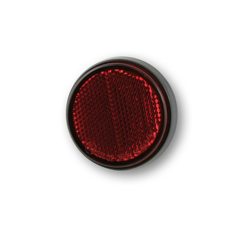 Reflector rotund Highsider Smart cu filet, roșu