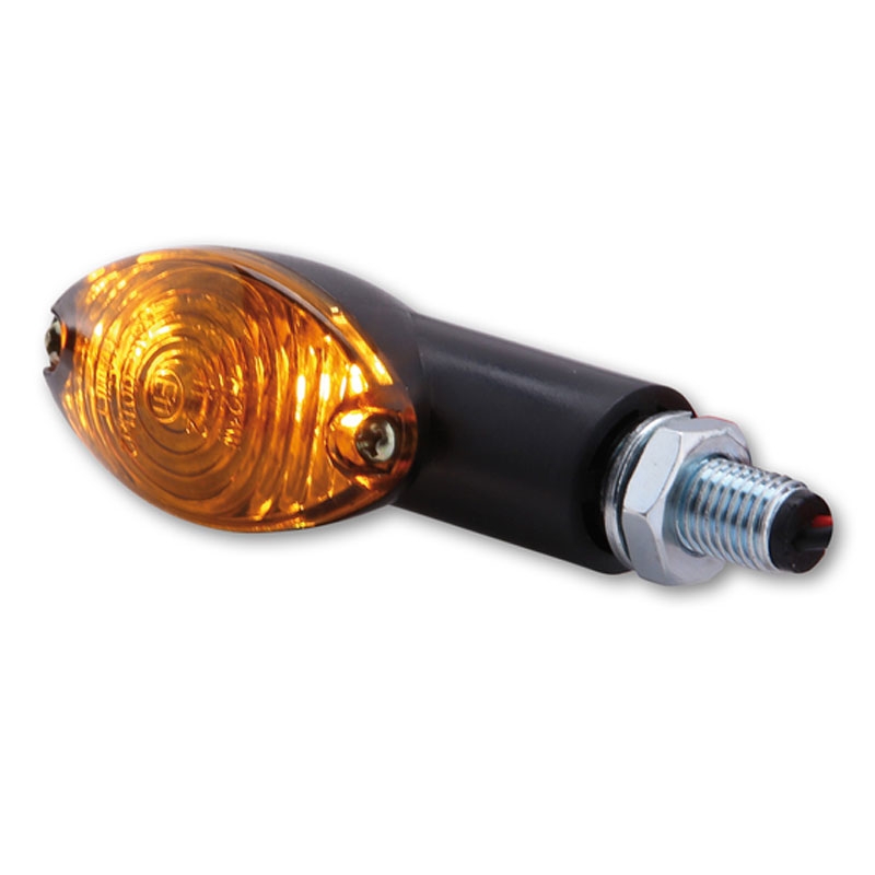 Semnalizatoare motocicletă Highsider Smart Cateye Mini negru-fumuriu