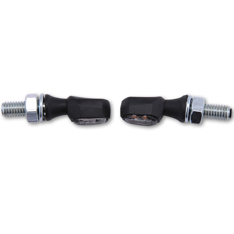 Semnalizare motocicletă Highsider Smart Crumb LED negru-fumuriu