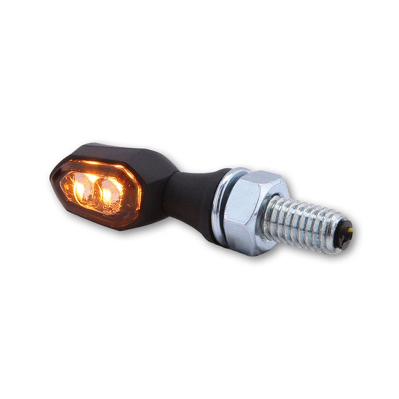 Semnalizare motocicletă Highsider Smart Crumb LED negru-fumuriu