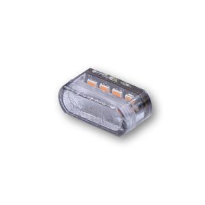 Semnalizatoare pentru motociclete Highsider Smart Module 1 Pro LED gri fumuriu