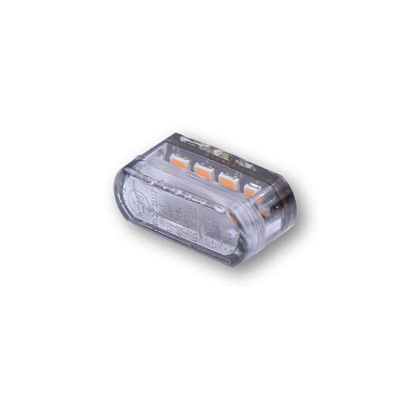 Semnalizatoare pentru motociclete Highsider Smart Module 1 Pro LED gri fumuriu