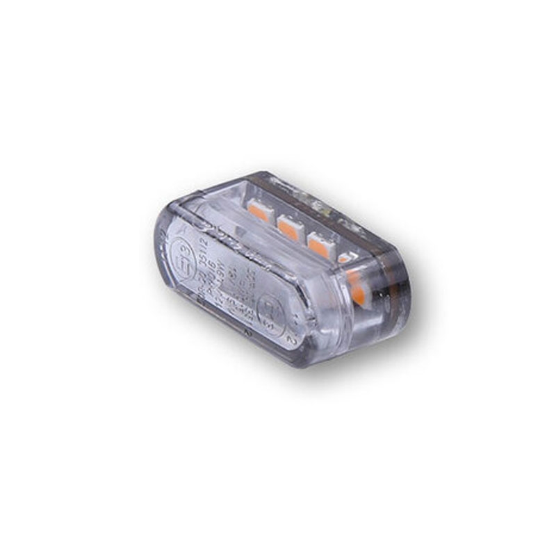 Semnalizatoare pentru motociclete Highsider Smart Module 1 Pro LED gri fumuriu