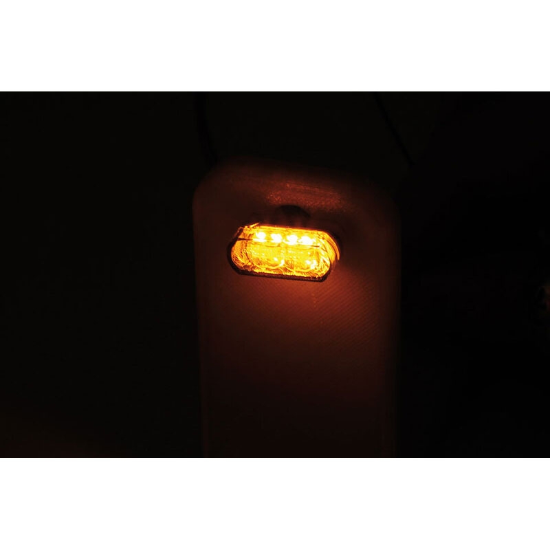 Semnalizatoare pentru motociclete Highsider Smart Module 1 Pro LED gri fumuriu
