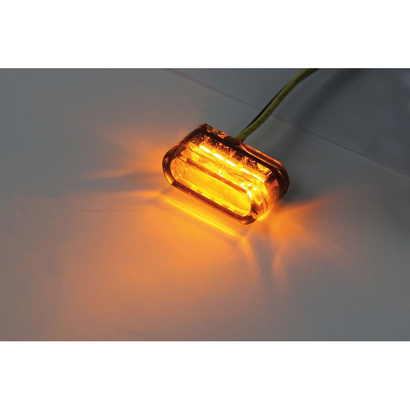 Semnalizatoare pentru motociclete Highsider Smart Module 1 LED gri fumuriu
