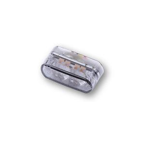 Semnalizatoare motocicletă Highsider Smart Module 1 Pro LED 3 în 1 gri fumuriu
