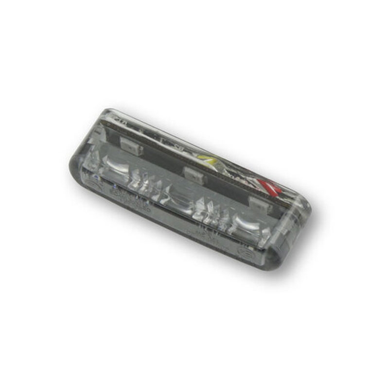 Stop spate pentru motocicletă Highsider Smart Shorty 2 Pro, gri fumuriu