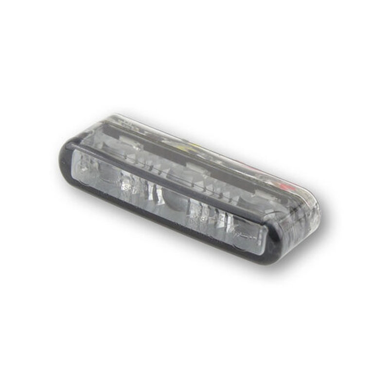 Stop spate pentru motocicletă Highsider Smart Shorty 2 Pro, gri fumuriu