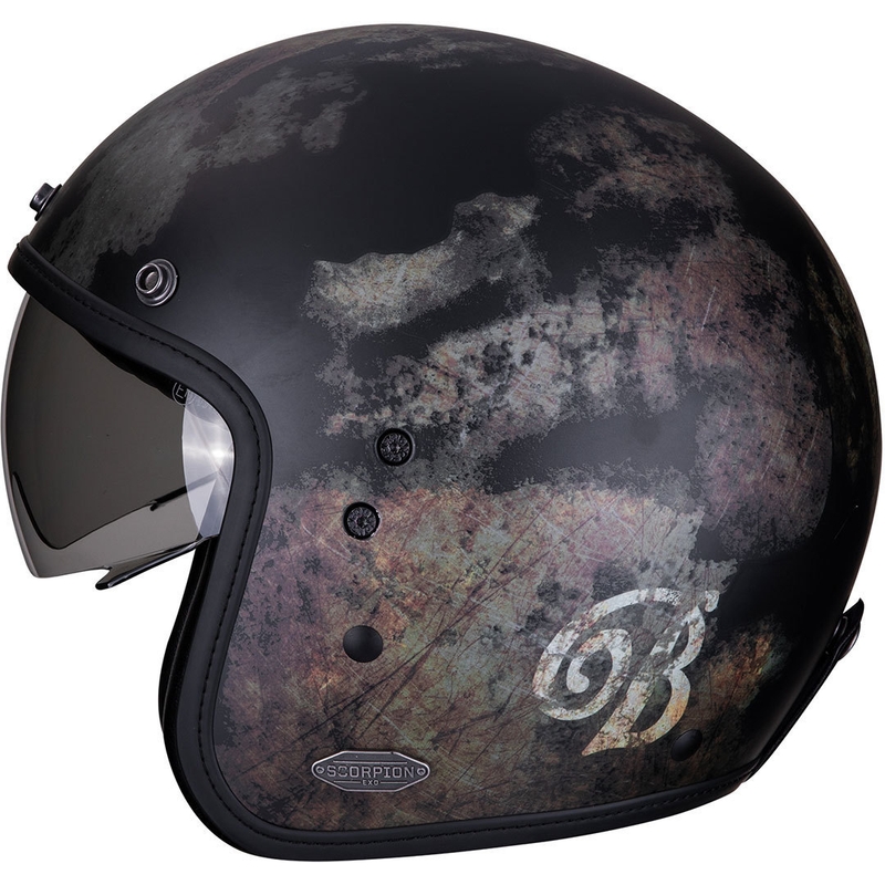 Cască de motocicletă deschisă Scorpion Belfast Tempus lichidare