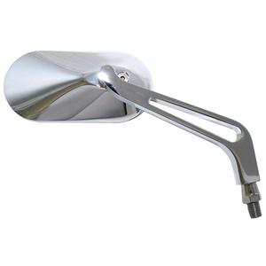 Oglindă retrovizoare Highsider Smart Oval stânga/dreapta cromată