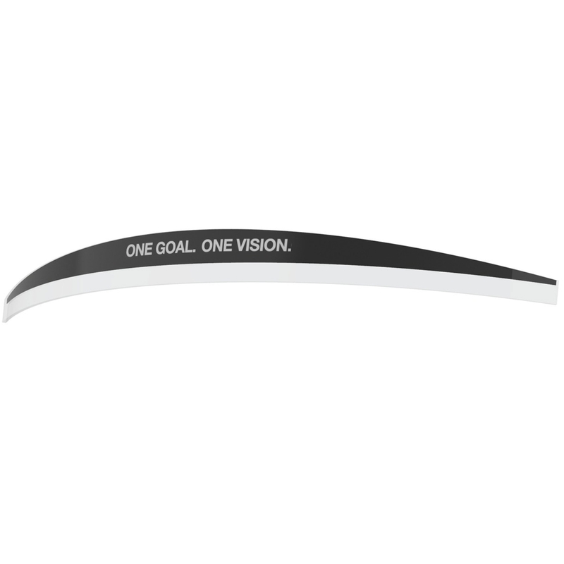 Ștergătoare de schimb pentru sistemul Roll-off Wide Vision pentru ochelarii Alpinestars Vision 8/5/3, negri