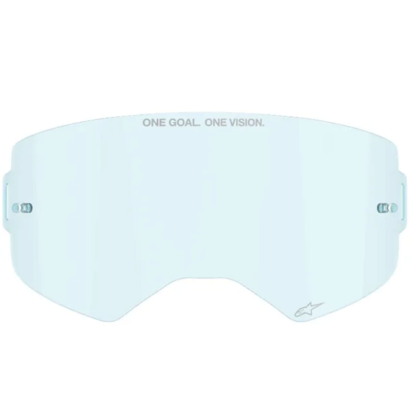 Ochelari de protecție Alpinestars Supertech cu vizieră albastră