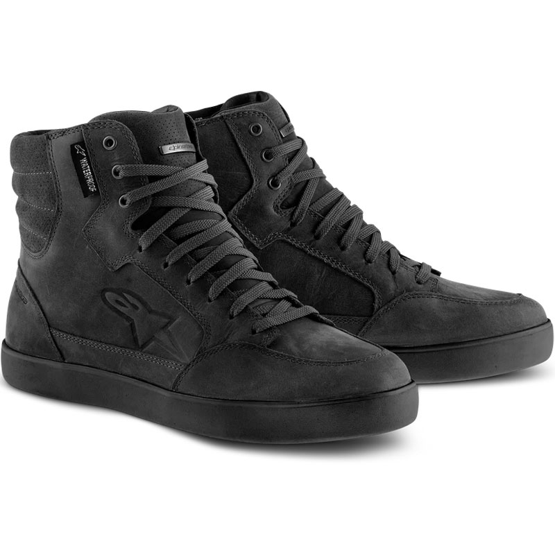 Ghete moto Alpinestars J-6 impermeabile, negre