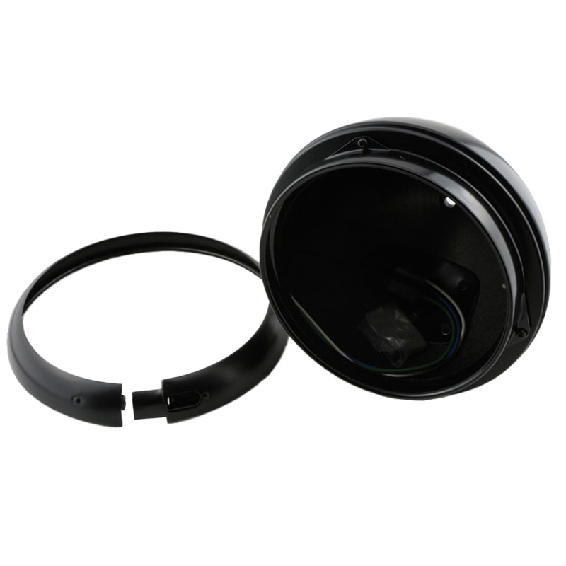 Carcasă far Highsider Smart HD-Style, 7 inch, negru mat