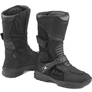 Ghete moto pentru femei Forma ADV Tourer WP negre
