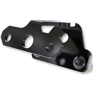 Suport pentru lumină de înmatriculare Highsider Pro XL negru