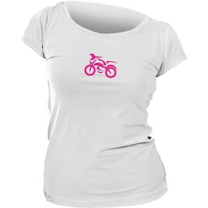 Tricou pentru femei nanosilver® MOTOLADY alb
