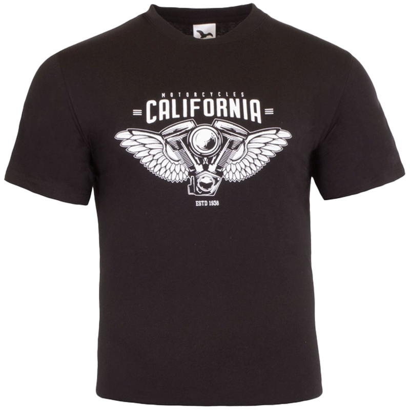 Tricou RSA Motorcycles California negru