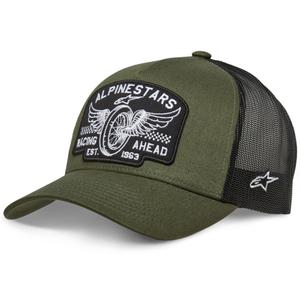 Șapcă Alpinestars Heritage Patcher verde-negru