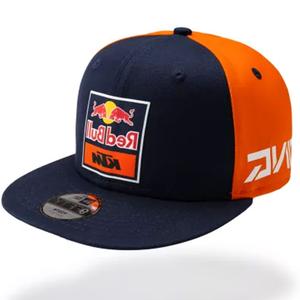 Șapcă KTM Flat Cap pentru copii albastru-portocaliu