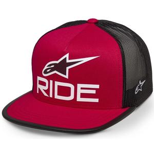 Șapcă Alpinestars Ride 4.0 ER roșu-negru-alb