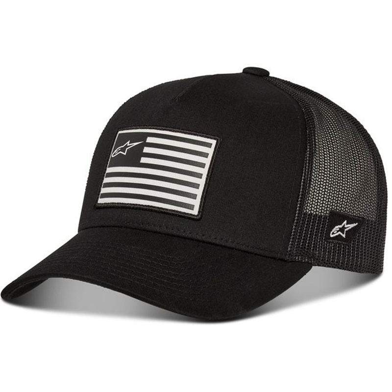 Pălărie neagră Alpinestars Flag Snap