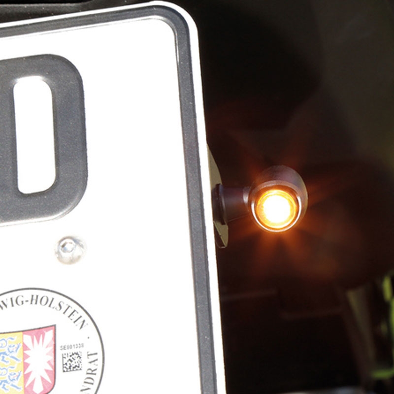 Indicatori LED Highsider Nova Indicator LED negru mat 2 buc