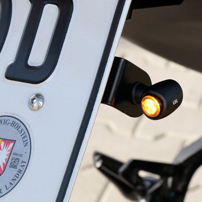 Indicatori LED Highsider Nova Indicator LED negru mat 2 buc