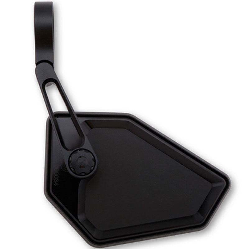 Oglinzi ghidon Highsider Nova-Race negre, 2 buc.