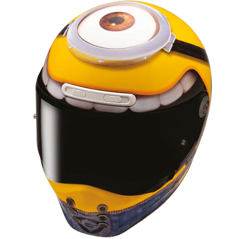 Cască integrală HJC V10 Stuart Minions MC3 Galben-Albastru