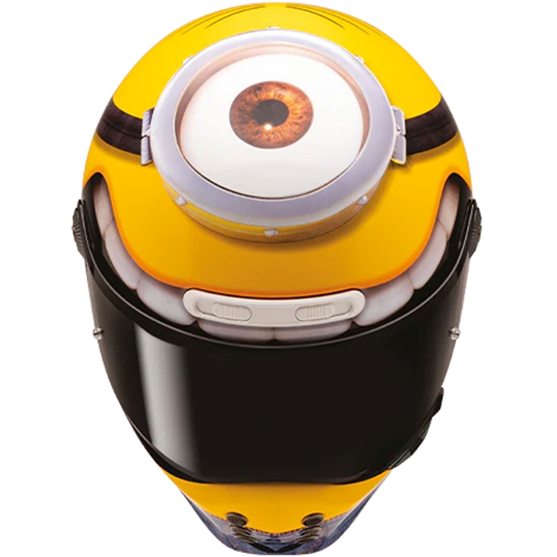 Cască integrală HJC V10 Stuart Minions MC3 Galben-Albastru