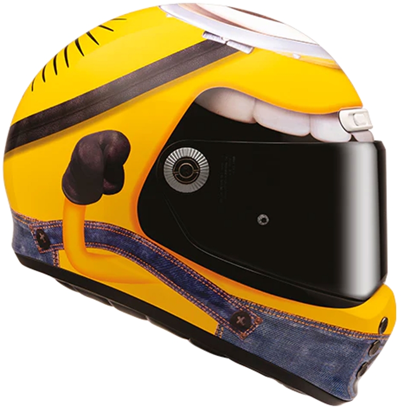 Cască integrală HJC V10 Stuart Minions MC3 Galben-Albastru