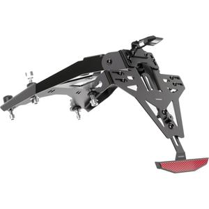 Suport pentru plăcuța de înmatriculare cu iluminare Highsider Akron RS PRO HUSQVARNA 401 negru