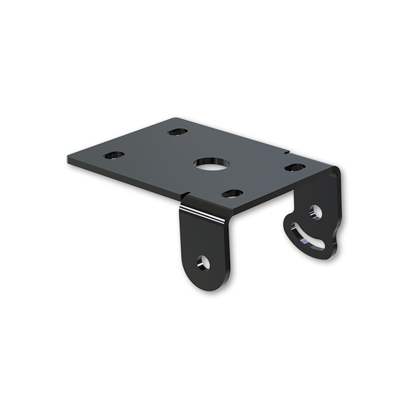 Suport pentru plăcuța de înmatriculare cu iluminare Highsider Akron RS PRO Yamaha YFZ-R1, R6 negru