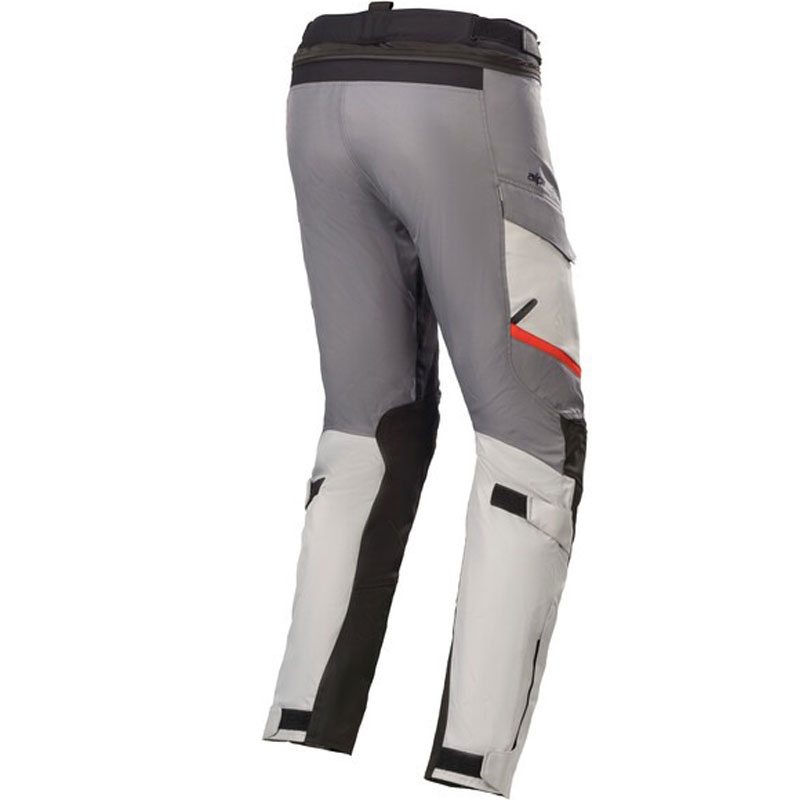 Alpinestars Andes Drystar negru-gri-alb Pantaloni de motocicletă Alpinestars Andes Drystar negru-gri-alb