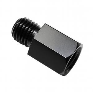Adaptor pentru oglinda Highsider Smart de la filet drept M10 la filet drept M10 negru