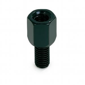 Adaptor pentru oglinda Highsider Smart de la filet drept M10 la filet drept M8 negru