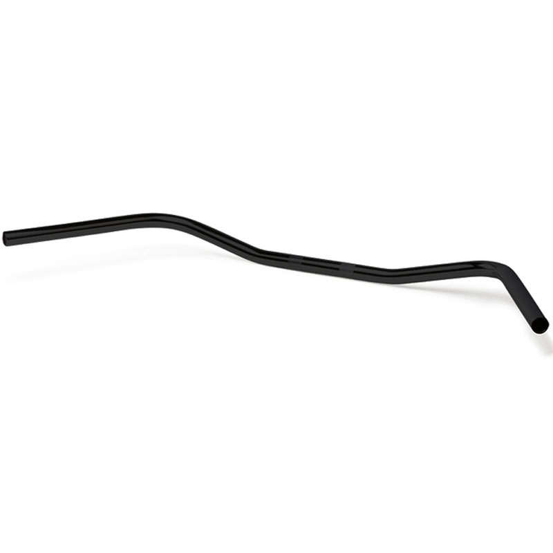 Ghidon motocicletă Highsider PRO Old Style L12 95 mm negru