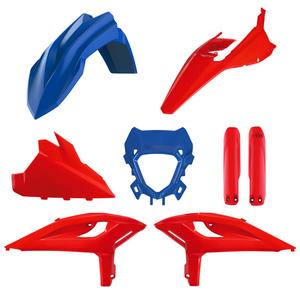 Kit plastice POLISPORT 91602 Blue/Red