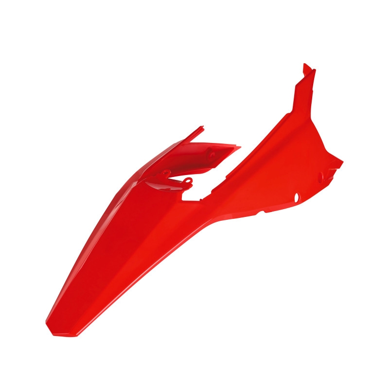 Rear Fender + Side Panels POLISPORT Rosu