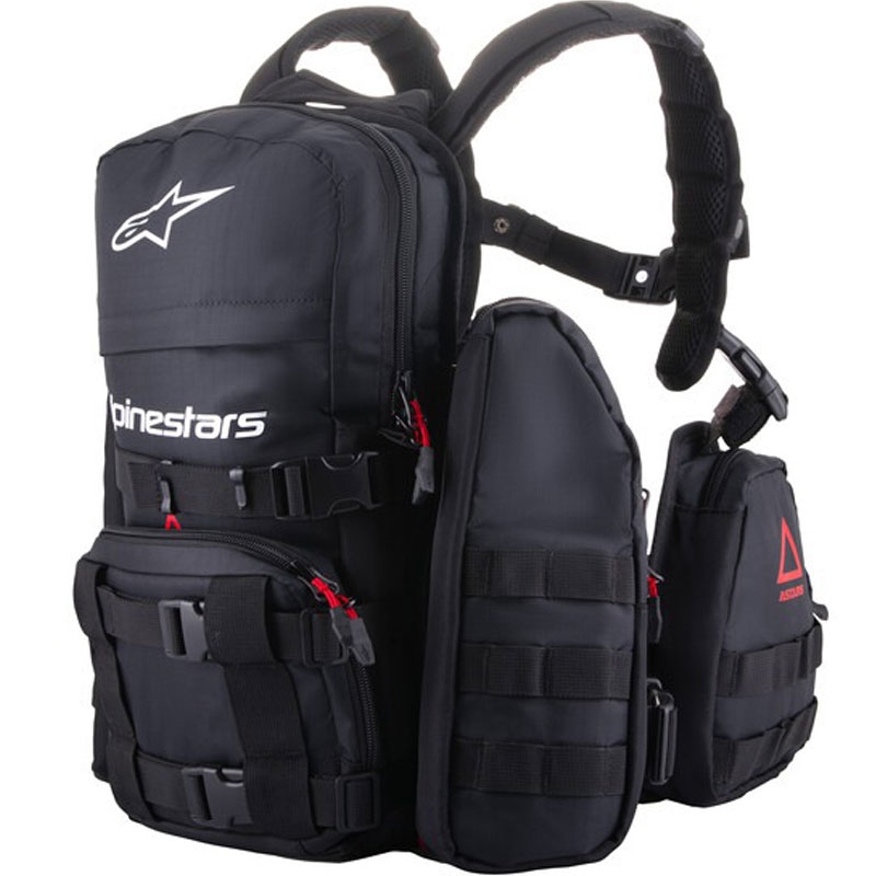 Rucsac tactic Alpinestars Techdura negru-alb 9 l