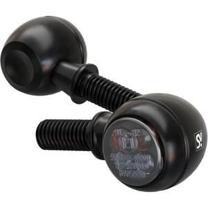 Semnalizatoare motocicletă Highsider Smart Circula-S LED 3 în 1 negre