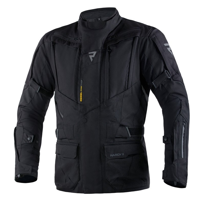 Rebelhorn Hardy II Jacheta de motocicletă pentru femei Negru