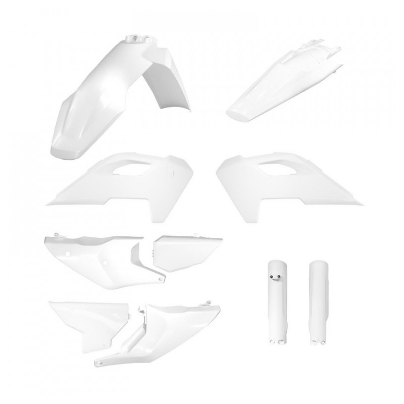 Kit plastice POLISPORT Alb