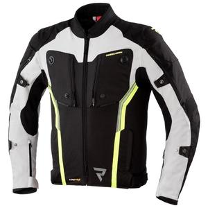 Rebelhorn Borg jachetă de motociclist negru-gri-gri-fluo-galben