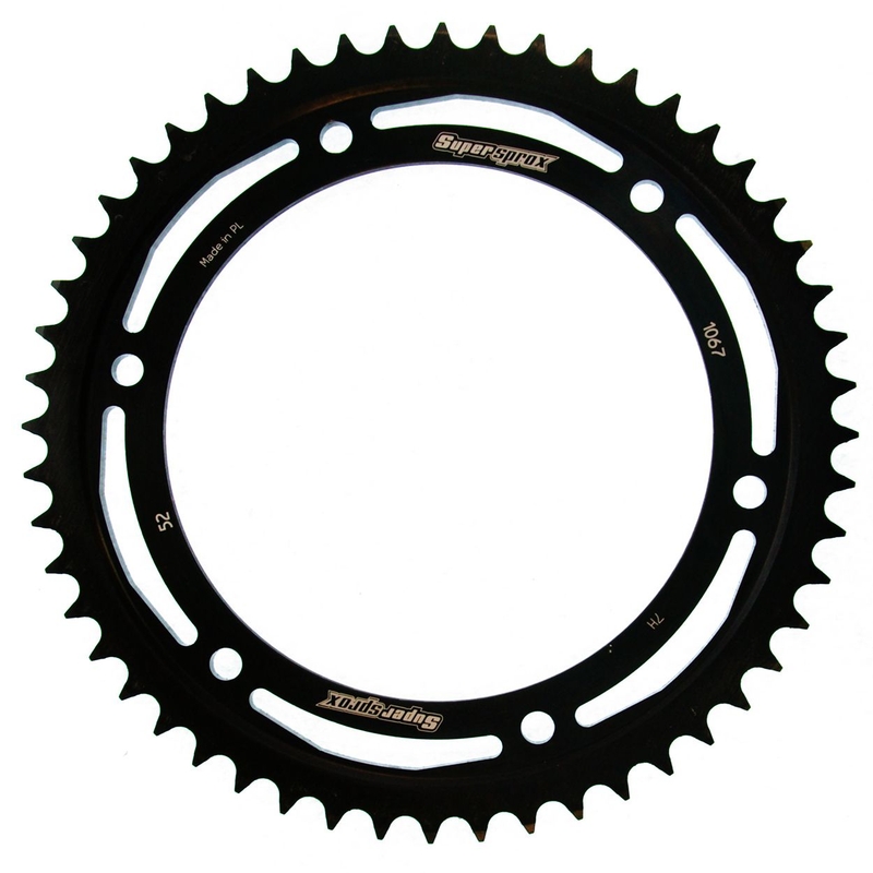 Foaie spate SUPERSPROX Negru 52T, 428