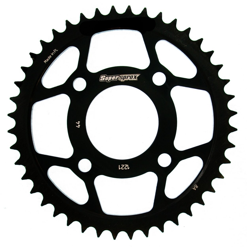 Foaie spate SUPERSPROX Negru 44T, 428
